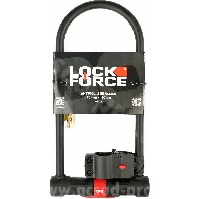 Lock Force Hercule Antivol U 320x165 mm Noir/Rouge
