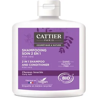 Cattier Shampoing Soin Aloe Vera Bio 250 ml