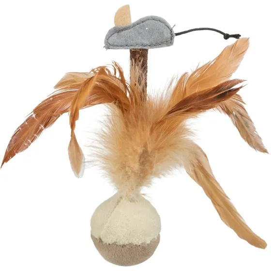 Trixie Volant Culbuto avec Souris et Son