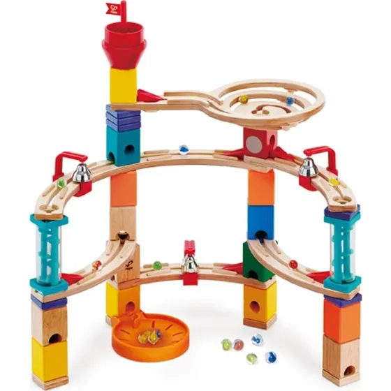 Hape Quadrilla S'évader du Château - Circuit de billes 52 pièces