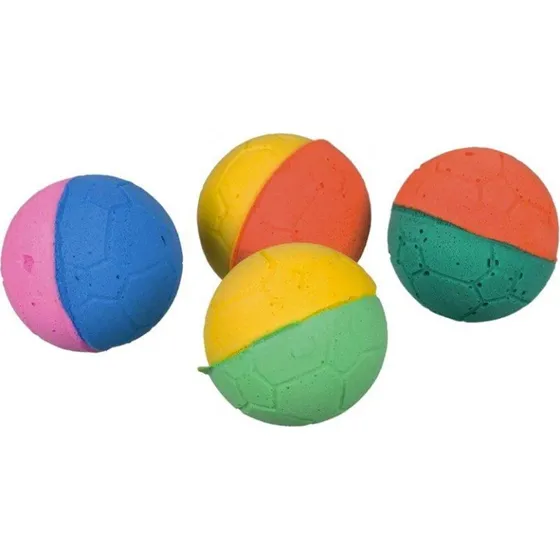 TRIXIE Balle Souple en Caoutchouc Mousse 4,3 cm x4