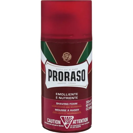 Proraso Mousse à Raser pour Barbe Dense 300ml