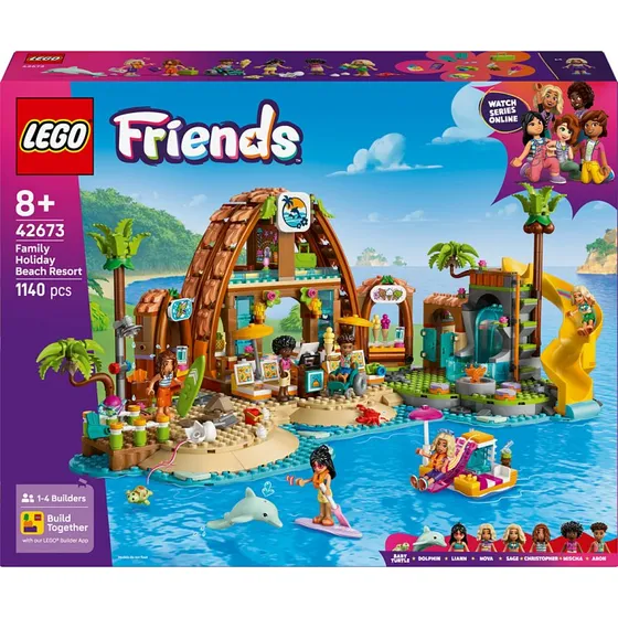 LEGO Friends Vacances  l'htel de la plage 42673