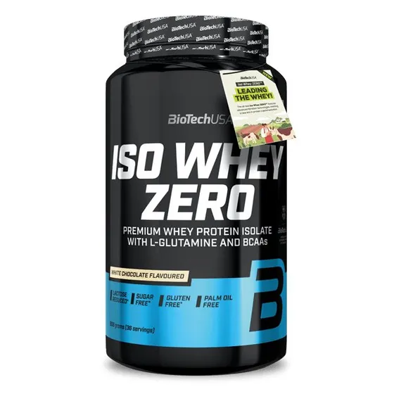 BioTechUSA Iso Whey Zero 908g Chocolat Blanc