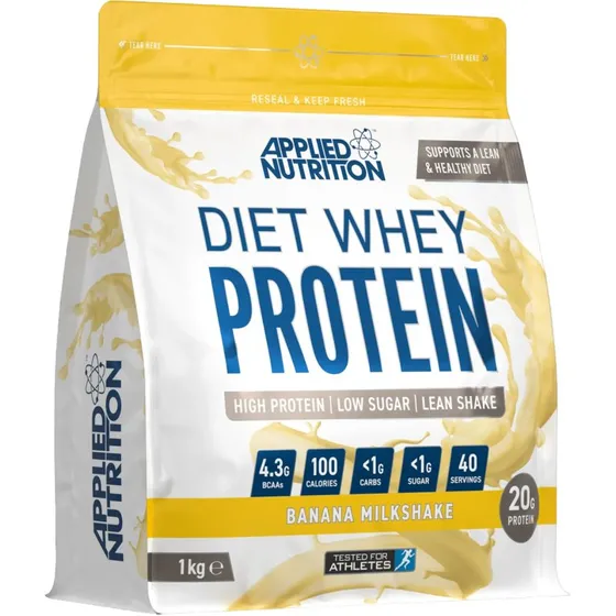 Applied Nutrition Diet Whey Milkshake Banane (1000 g)