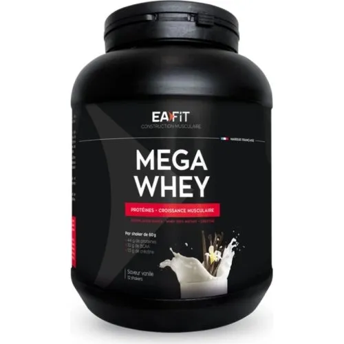 Eafit Megawhey Chocolat 750g - Protéines & Créatine