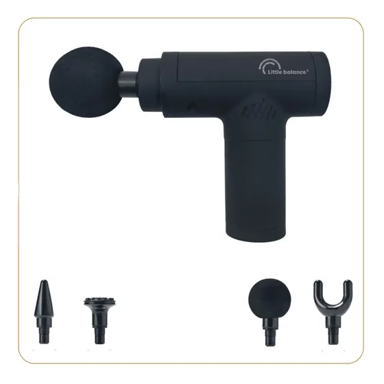 LITTLE BALANCE Pistolet massant 6 vitesses 4 têtes