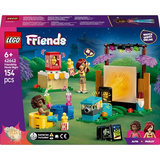LEGO Friends Soire Cinma entre Amies 42642