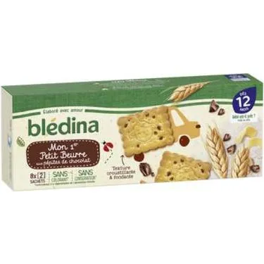 Blédina Mon 1er Petit Beurre Pépites de Chocolat dès 12 mois