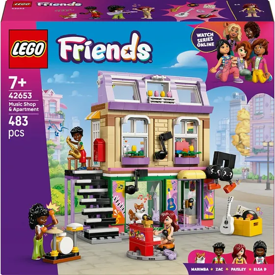 LEGO Friends Magasin de Musique & Appartement 42653