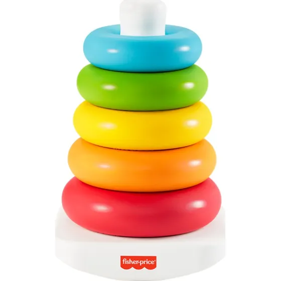 Fisher-Price Pyramide Arc-en-Ciel Éco à Empiler