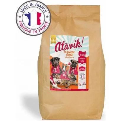 Atavik Croquettes Chien Sans Céréales Dinde et Canard