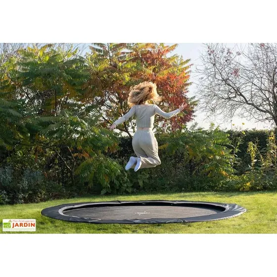Exit Toys InTerra D366cm Trampoline Enterré Noir