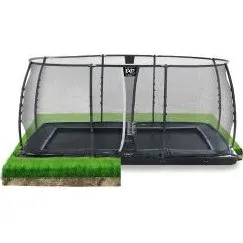 Exit Toys Dynamic Trampoline Enterré 305x519 cm Noir