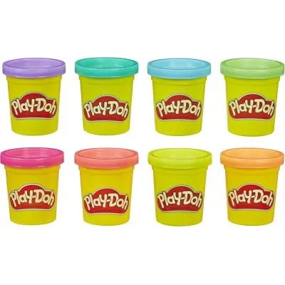 Play-Doh Pâte à Modeler Neon 8-Pack 56g
