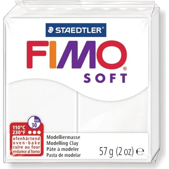 FIMO Soft 57g Rose Fraise T21