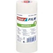 tesa 57333-00000-03 Tesafilm Invisible Mat 33 m x 19 mm - 6 rouleaux