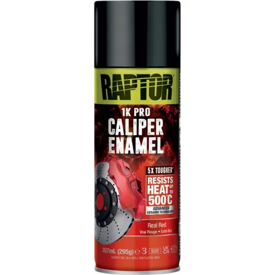Raptor Caliper Enamel Peinture Étrier Rouge Brillant 400 ml