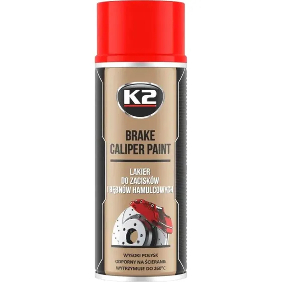 K2 Peinture Étrier de Frein Rouge 400 ml