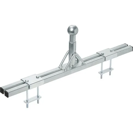ProPlus Adaptateur Barre d'Attelage pour Porte-Vélos M8, 50 kg