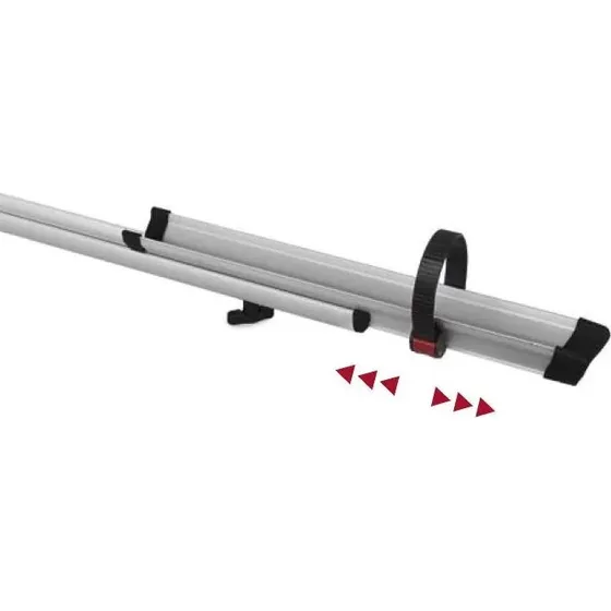 Fiamma Rail Quick C Extensible Rouge 101-167 cm