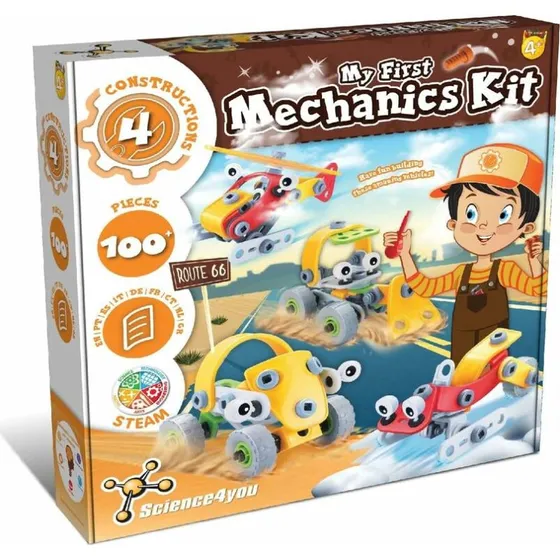Science4You Mon Premier Kit de Mécanique 6 en 1