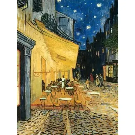Ravensburger Puzzle 1000 pièces Terrasse de café le soir - Van Gogh