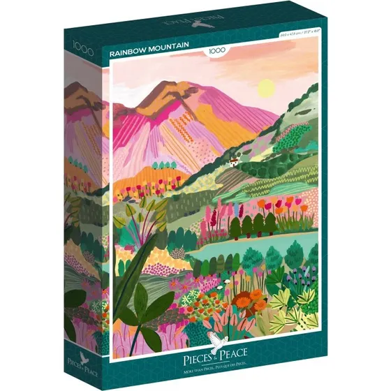 Puzzle Vinicunca 1000 pièces - Nature Zen