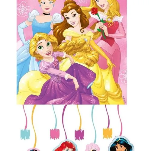 Princesses Disney Piñata à ficelles 27 x 21 cm