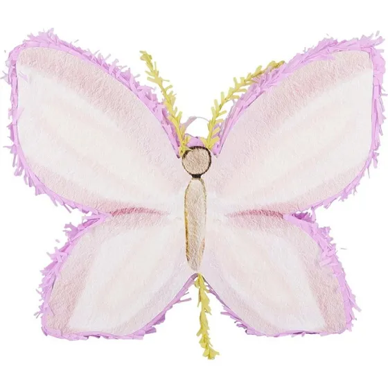 Piñata Papillon Lilas Crème 45x36x9 cm