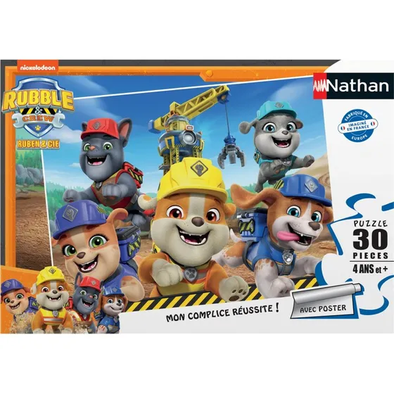 Ravensburger Héros du chantier - Puzzle 30 pièces