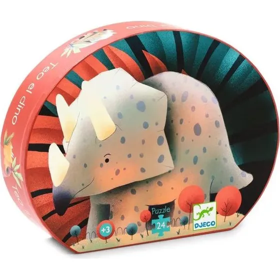 Djeco Puzzle Téo le dino 24 pièces