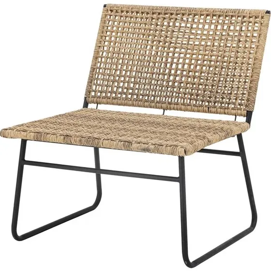 Bloomingville Vallone - Fauteuil salon naturel