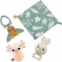Fisher-Price Les Sens en Éveil - Coffret 4 Jouets Sensoriels HRB17