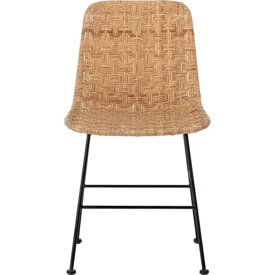 Bloomingville Kitty - Chaise salle  manger rotin naturel