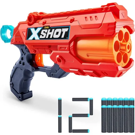 Zuru X-SHOT REFLEX 6 avec 16 balles