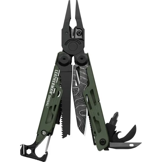 Leatherman Signal Green Topo - 19 outils
