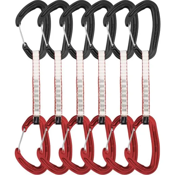 DMM ALPHA WIRE QUICKDRAW 12CM ROUGE 6 PACK
