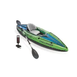 Intex Challenger K1 Kayak Gonflable 1 Personne Vert