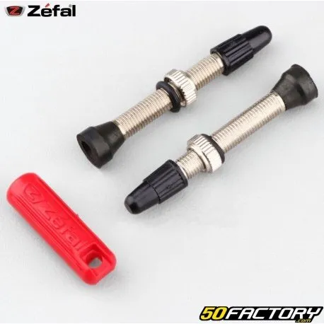 Zéfal Valves Tubeless Presta 45 mm (Lot de 2)