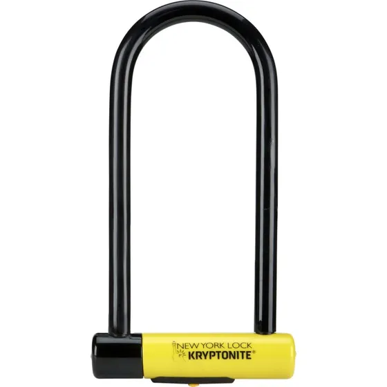 Kryptonite New York LS U-Lock 10,2x26 cm Noir/Jaune