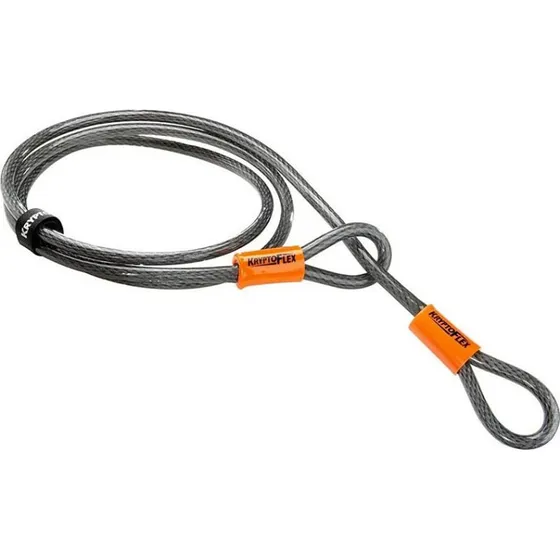 Kryptonite KryptoFlex 710 Câble Antivol 10mm x 220cm Gris