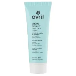 Avril Crème de Nuit Bio Peaux Normales & Mixtes