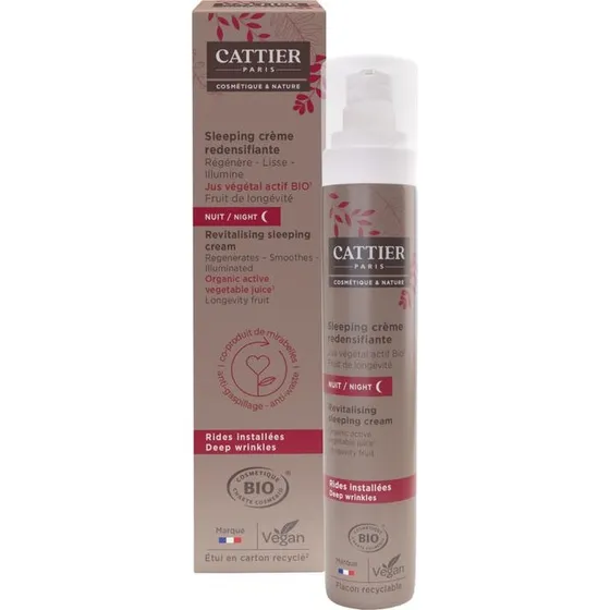 Cattier Sleeping Crème Redensifiante Bio 50 ml