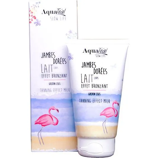 Aquatéal Jambes Dorées Lait Corps Bronzant 150 mL