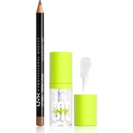NYX Oil Kit de Goutte à Lèvres 2 Pièces