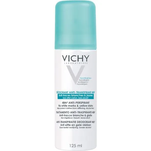 Vichy Déodorant Anti-Transpirant 48h Anti-Traces Spray 125ml