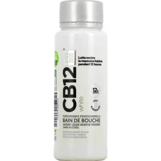 CB12 White Bain de Bouche 2x250 mL