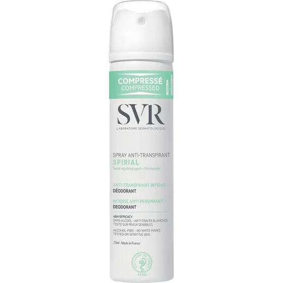 SVR Spirial Déodorant Spray 48h Compressé