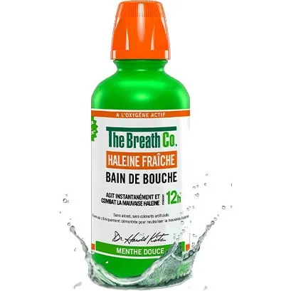 The Breath Co Bain de Bouche Menthe Douce 500ml